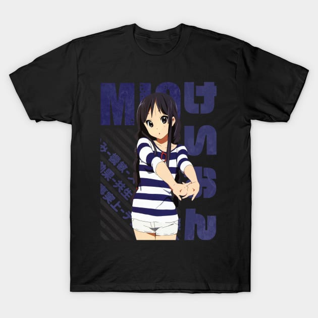 K-ON ! - Mio Akiyama T-Shirt by Recup-Tout